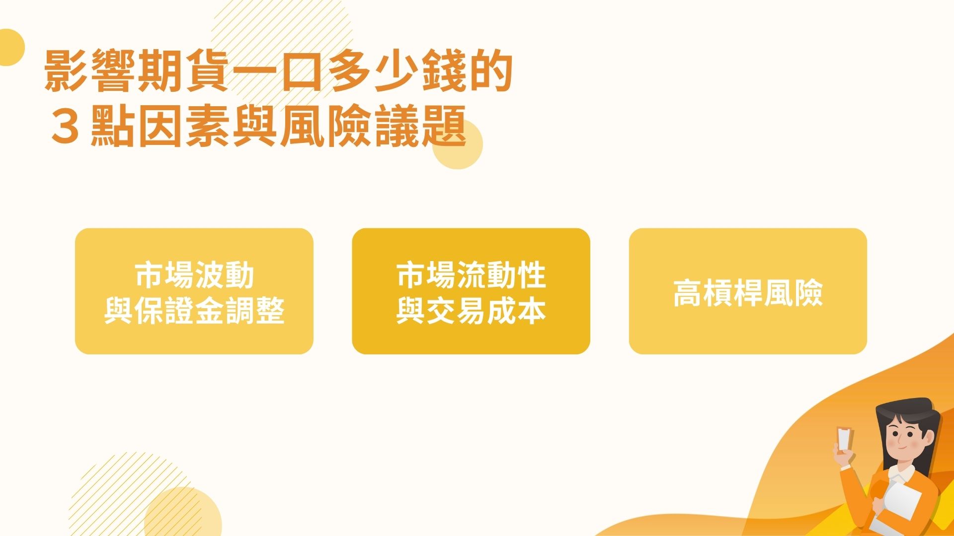 影響期貨一口多少錢的因素與風險議題
